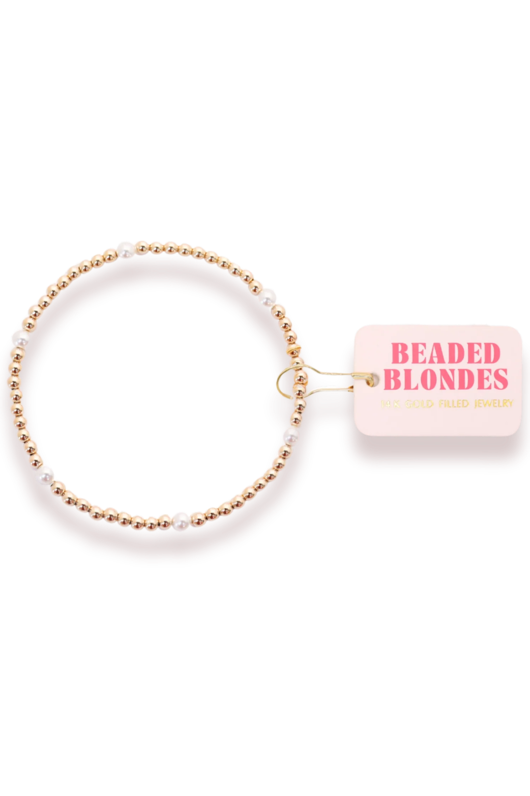 Madi Beaded Bracelet - Gold
